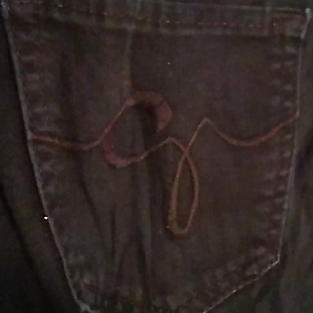 ❤️♥️! Guess black fit and flare jeans - Picture 3 of 4
